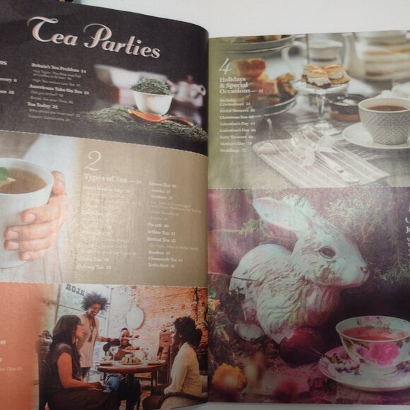NEW Tea Parties recipe and design book - Picture 2 of 3